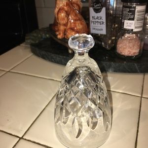 Waterford crystal bell